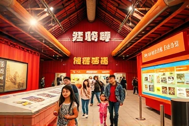 안동 유교랜드 내부 모습, 체험 시설