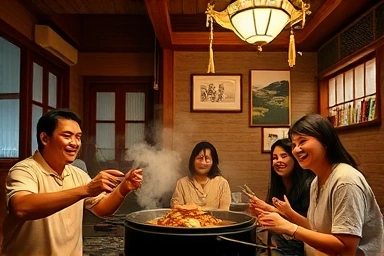 따뜻하고 정겨운 분위기의 대구 동인동 찜갈비 골목 맛집 내부