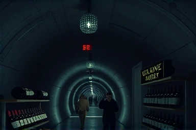 청도 와인터널 내부 모습, 와인 숙성고와 역사적 흔적