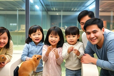 아이와 함께하는 대구 아쿠아리움 동물 먹이 주기 체험