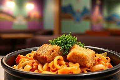 김광석 거리 맛집의 정성스러운 한상차림