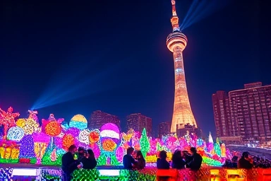 대구 이월드 별빛축제 야경