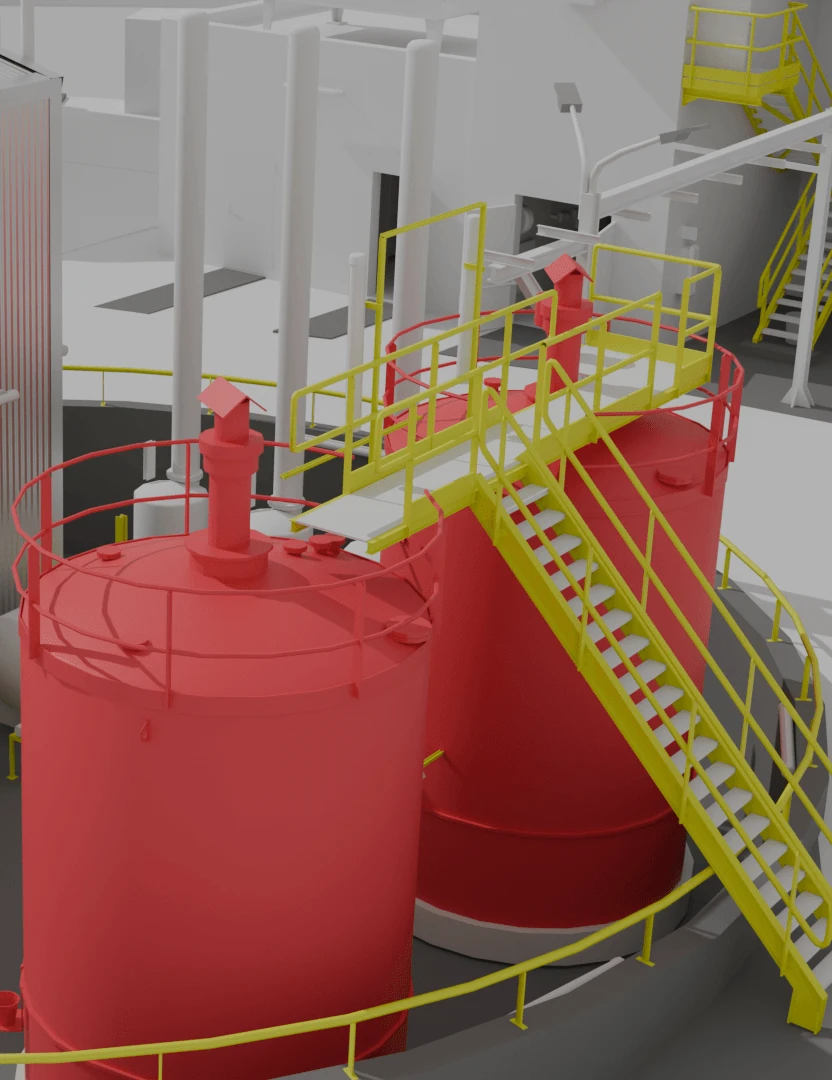 Modélisation 3D des installations, Eurenco Clermont
