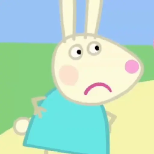 stickers_Richard_liebre_(Peppa_pig)🐇