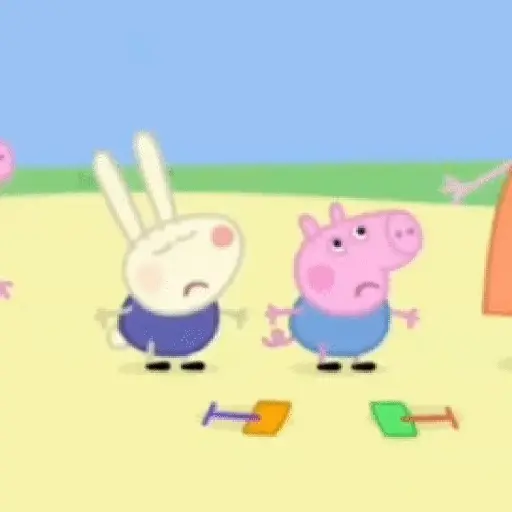 stickers_Richard_liebre_(Peppa_pig)🐇