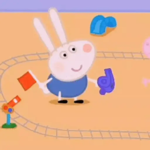 stickers_Richard_liebre_(Peppa_pig)🐇