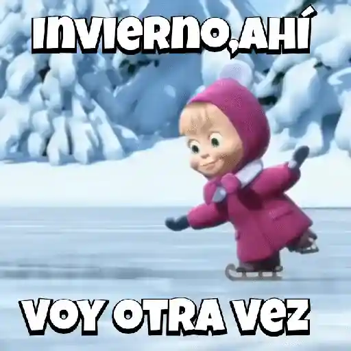 stickers_Frío_con_Masha_❄️