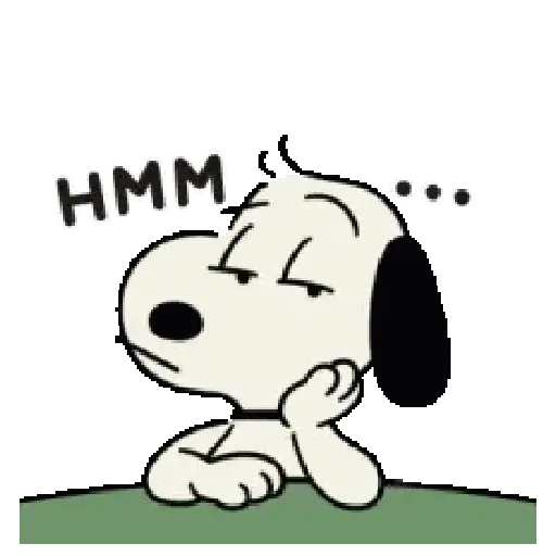 stickers_Cute_Snoopy_🐾🖤