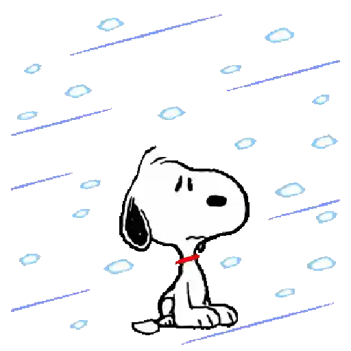 stickers_Cute_Snoopy_🐾🖤