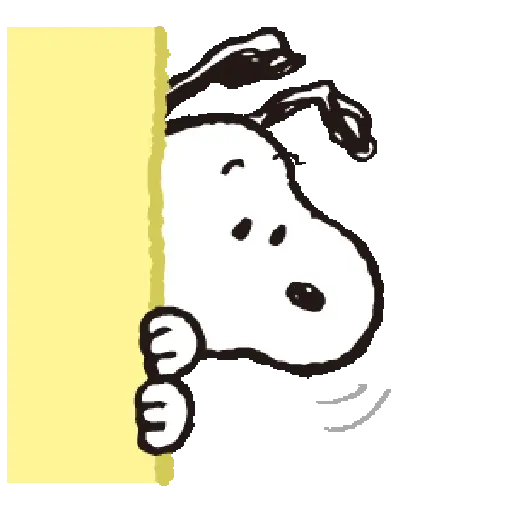 stickers_Cute_Snoopy_🐾🖤