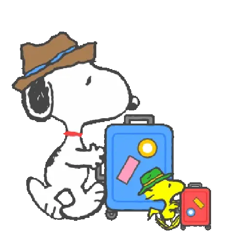 stickers_Cute_Snoopy_🐾🖤