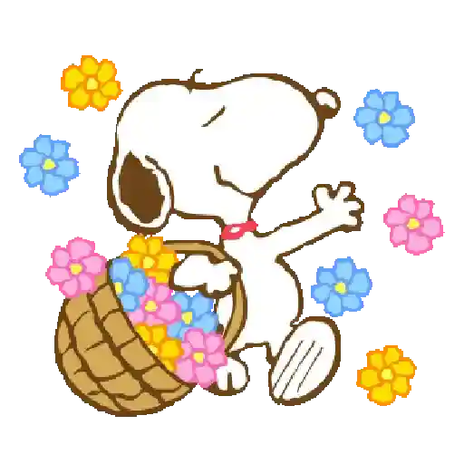 stickers_Cute_Snoopy_🐾🖤