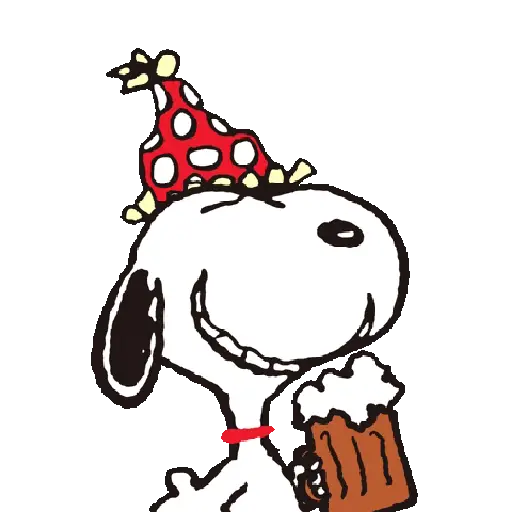 stickers_Cute_Snoopy_🐾🖤