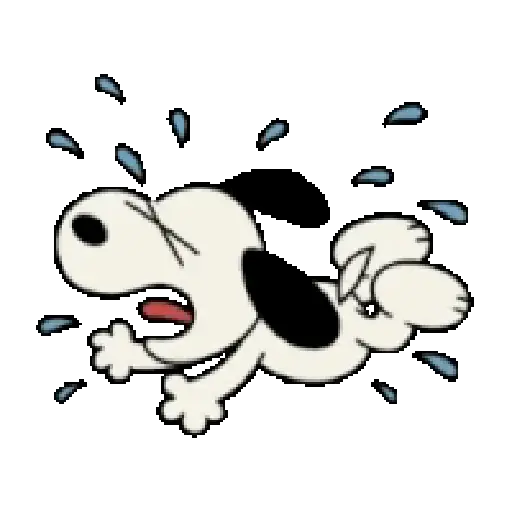stickers_Cute_Snoopy_🐾🖤
