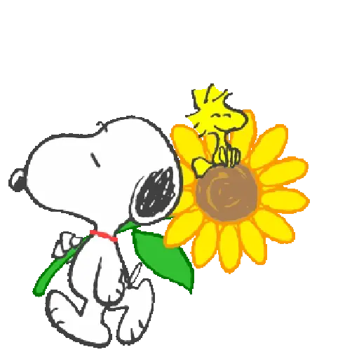stickers_Cute_Snoopy_🐾🖤