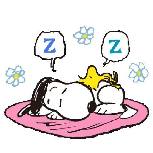 stickers_Cute_Snoopy_🐾🖤