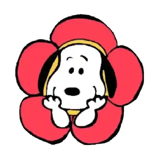 stickers_Cute_Snoopy_🐾🖤