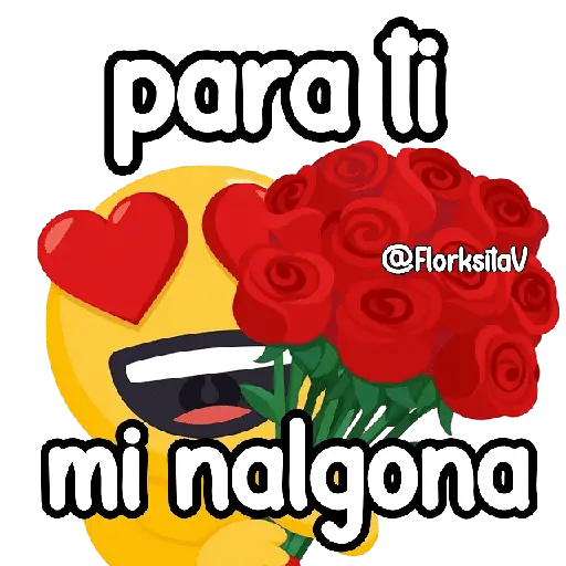 stickers_Emoji_FlorksitaV_😍🌹🌻👑