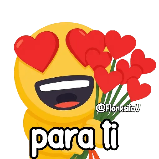 stickers_Emoji_FlorksitaV_😍🌹🌻👑