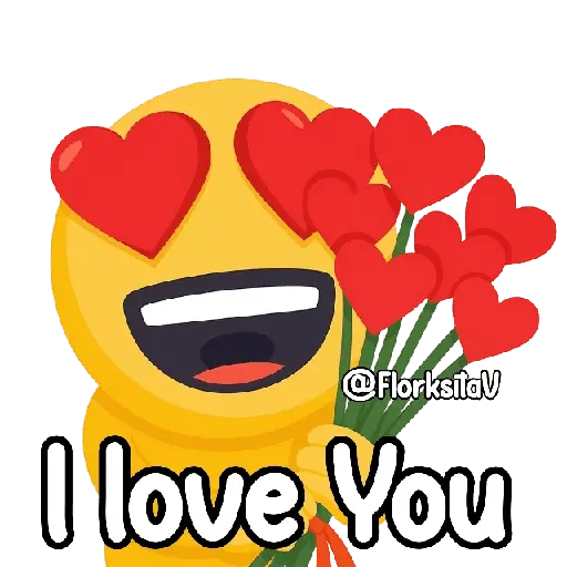 stickers_Emoji_FlorksitaV_😍🌹🌻👑