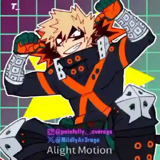 stickers_la_matraca🫠_Bakugou_✨