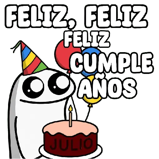 stickers_Feliz_cumpleaños_Julio_🎉🎂🌹🖤