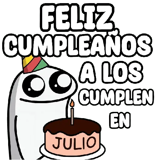 stickers_Feliz_cumpleaños_Julio_🎉🎂🌹🖤