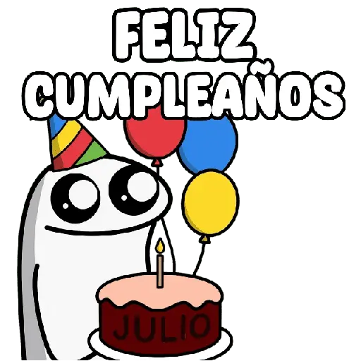 stickers_Feliz_cumpleaños_Julio_🎉🎂🌹🖤