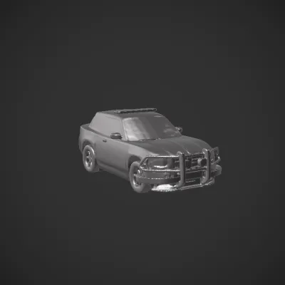front grille guard for a vehicle. sharp edges, smooth edges, complex geometry, symmetric geometry.