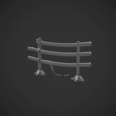 Three katanas displayed on a stand. sharp edges, simple geometry, game-ready, symmetric geometry.