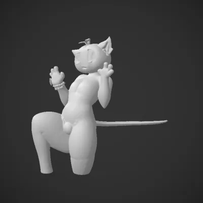 femboy, big butt, high res, dynamic pose, full body, bulge, flat chest, thick thighs, bubble butt, blush, pumpkin head, eyelashes, high definition, round butt, legs