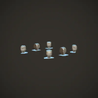 Winding road with location icons. smooth edges, simple geometry.