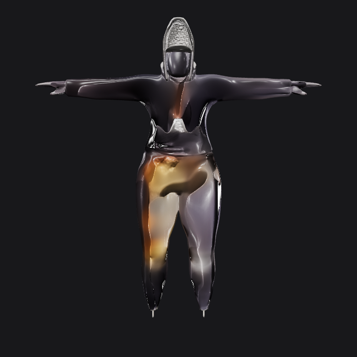 First person shooter game scene, combat indoors. complex geometry, game-ready, character.