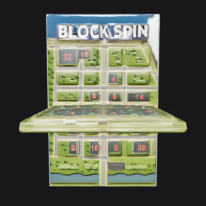 Overhead map of a city block layout. simple geometry, game-ready.