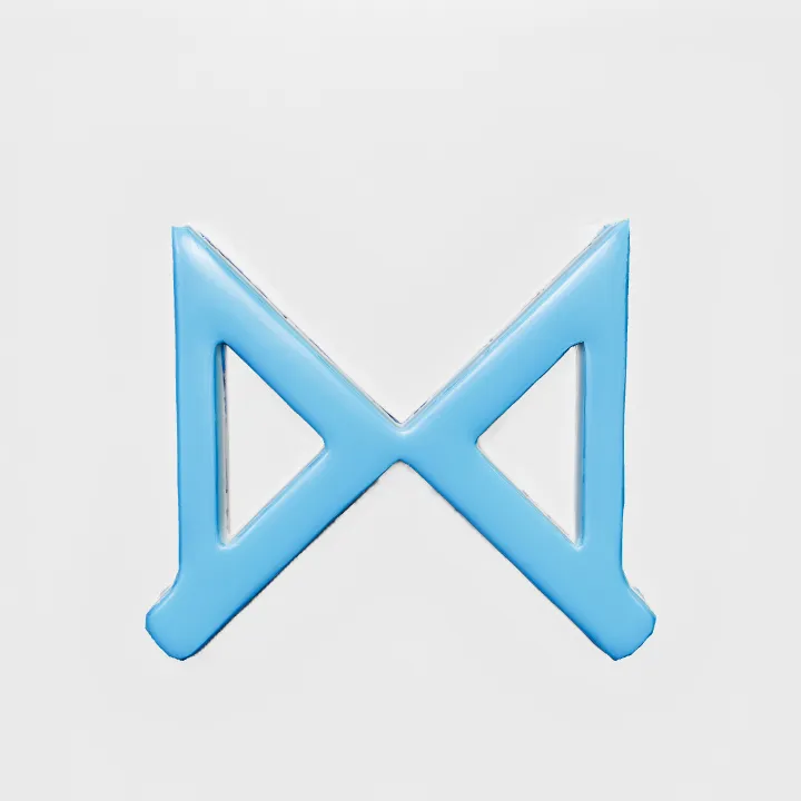Simple isometric cube outline. sharp edges, simple geometry, symmetric geometry.