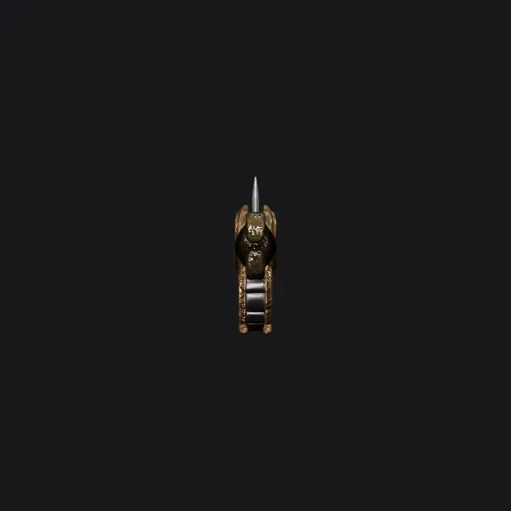 Fantasy sword with ornate hilt and blade. sharp edges, complex geometry, game-ready.