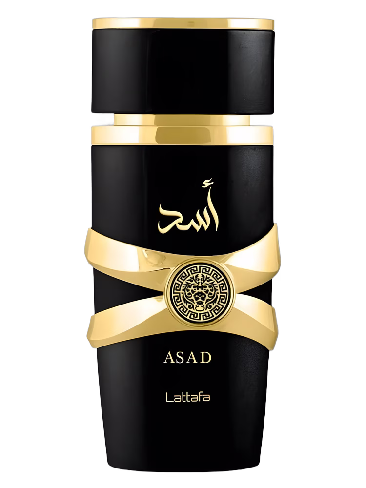 Lattafa Asad perfume bottle - lattafa Premium Arabian Fragrance