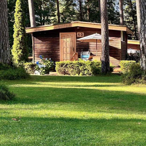 Domek Komfort — lepiej wyposazony i wygodniejsza wersja domku dla 4 osób.