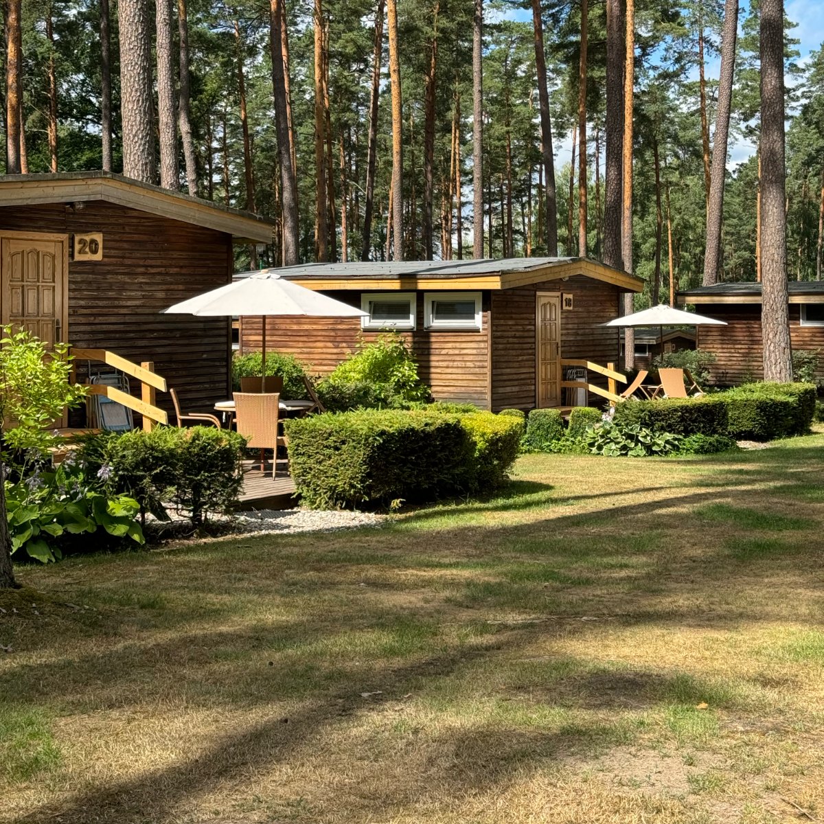 Domek Standard — przytulny domek letniskowy dla 3 lub 4 osób