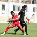 سيدات كرة القدم يتعادلان مع بالم هيلز في الدوري