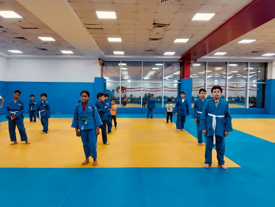 براعم جودو الزمالك يواصلون الاستعداد لبطولة الجمهورية