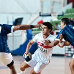 فريق اليد بالزمالك يفوز على الترسانة بدوري المحترفين