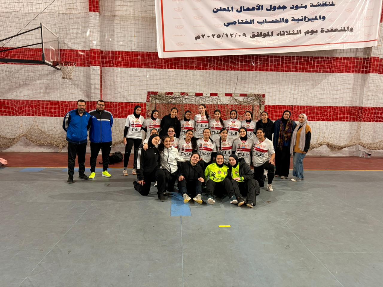 يد ناشئات الزمالك مواليد 2008 يفوز على طنطا في بطولة الجمهورية