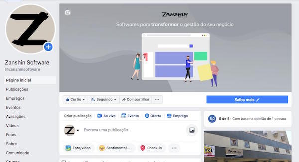 Conheça as redes sociais da Zanshin Software