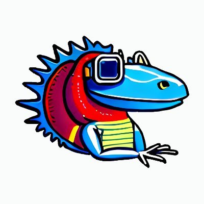 Solid Lizard Icon