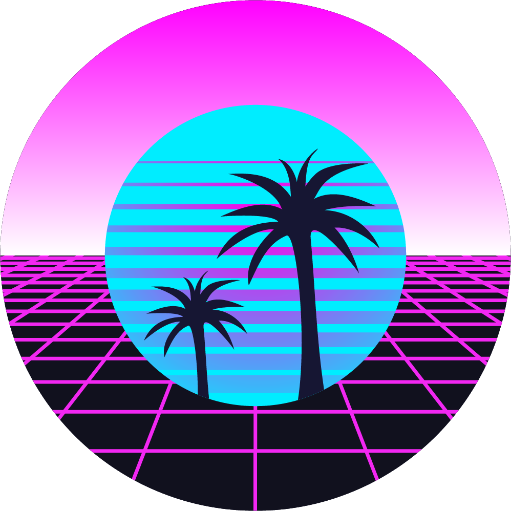 Vaporwave Finance Icon