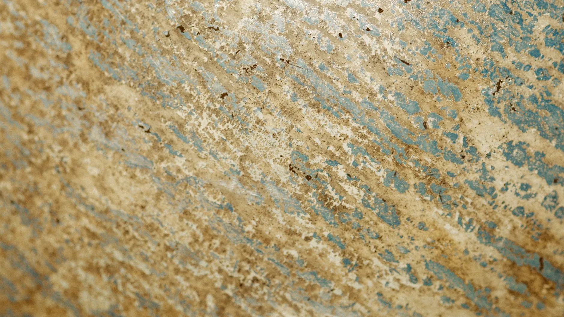 richly stained mottled decorative concrete finish