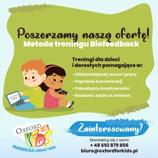 I Niepubliczne Przedszkole Lingwistyczne Oxford for Kids image 1