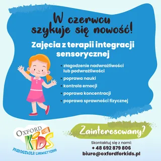 I Niepubliczne Przedszkole Lingwistyczne Oxford for Kids image 2