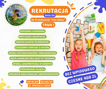 RODZINNE PRZEDSZKOLE "PAN KLEKS" W LUBLINIE - zdjęcie 1